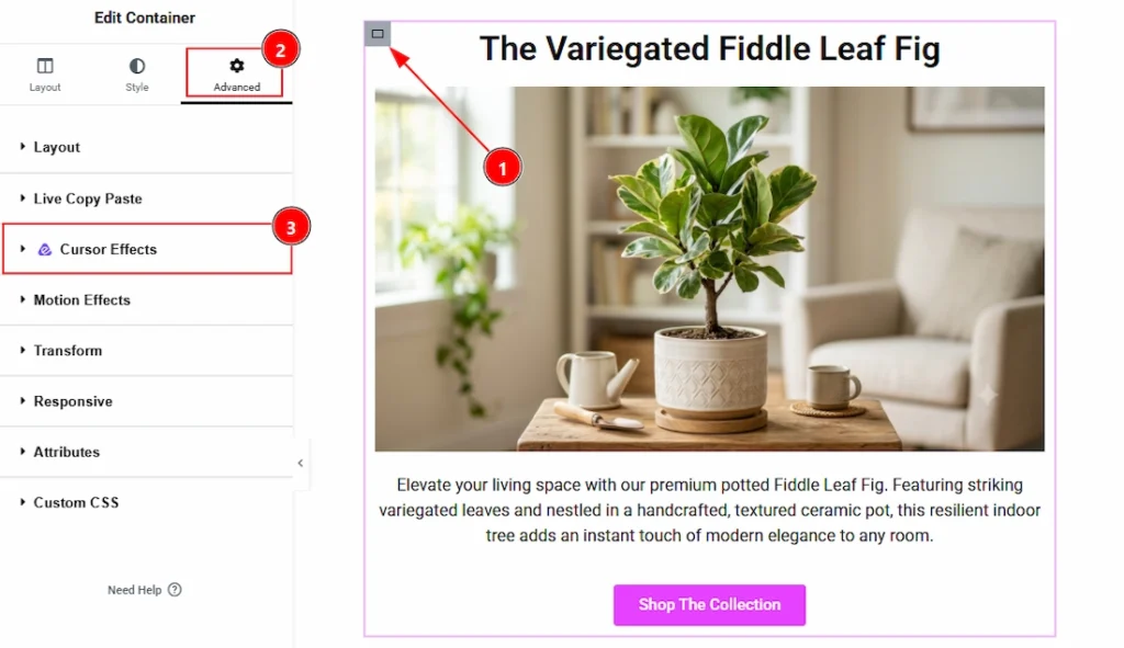 How To Use Cursor Effects Extension By Atomic Elements - Place to Find the Cursor Effects Extension